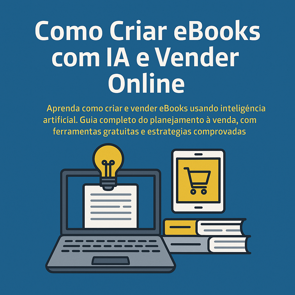Como Criar eBooks com IA e Vender Online